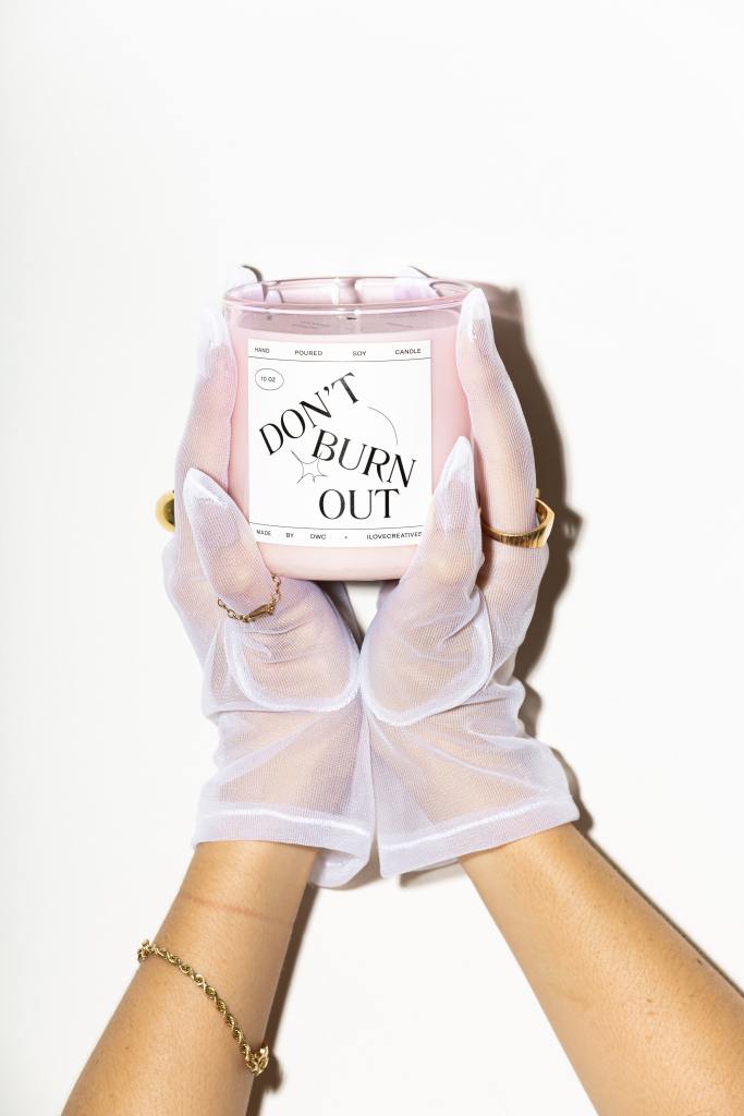 Custom Candle, homemade candle, wax candle, bust candle, wick candle